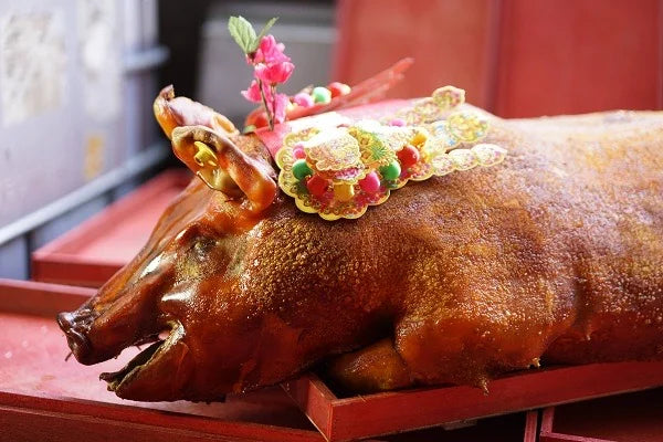 Hup Cheong roasted meats for Winter Solstice celebration